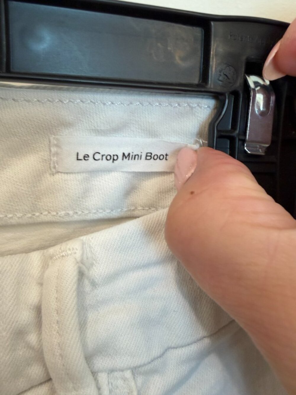 FRAME Women's Le Crop Mini Boot Jeans - Size 31 - Picture 4 of 4